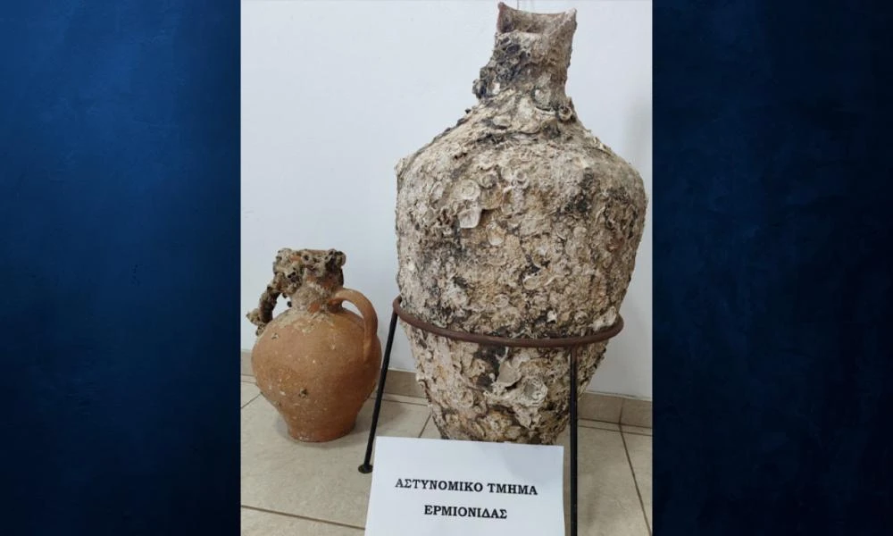Ερμιονίδα: Αλλοδαπή στόλισε με αρχαίους αμφορείς το σπίτι της!
